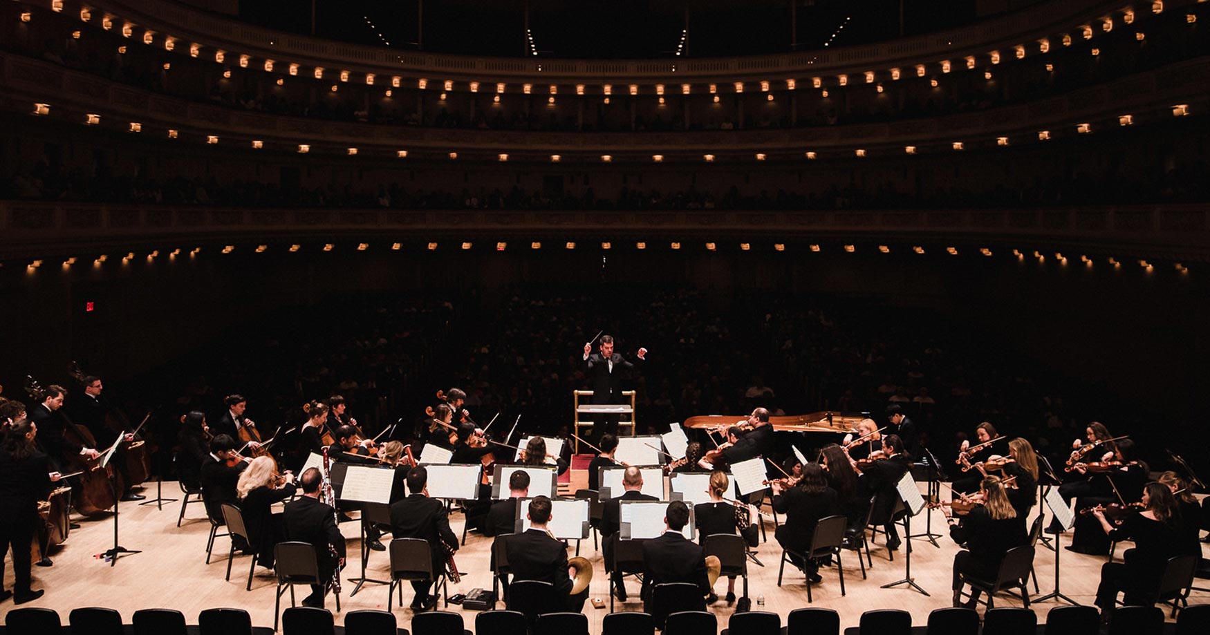 Miran Vaupotic conducting at Carnegie Hall