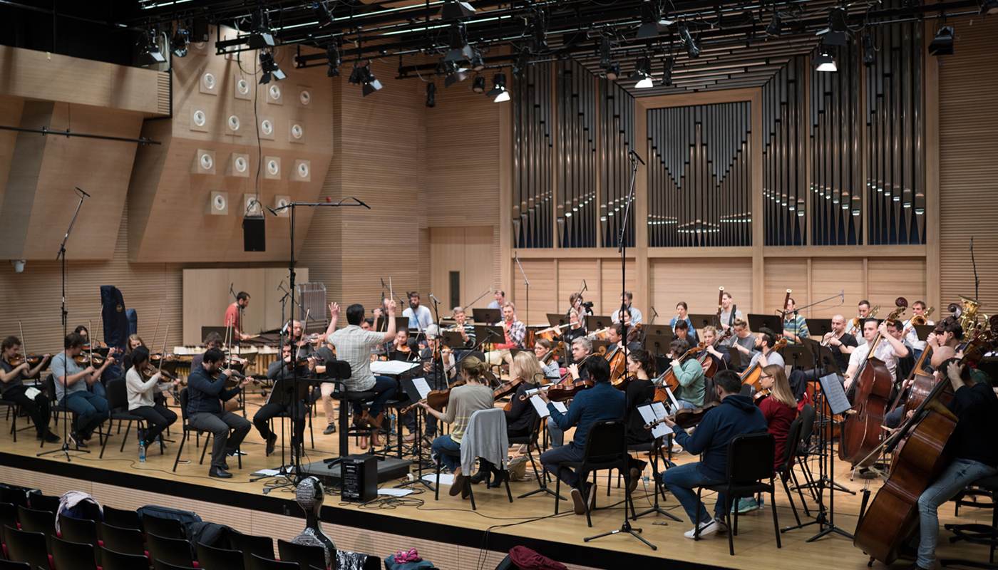 Wild Symphony Recording Session with the Zagreb Festival Orchestra