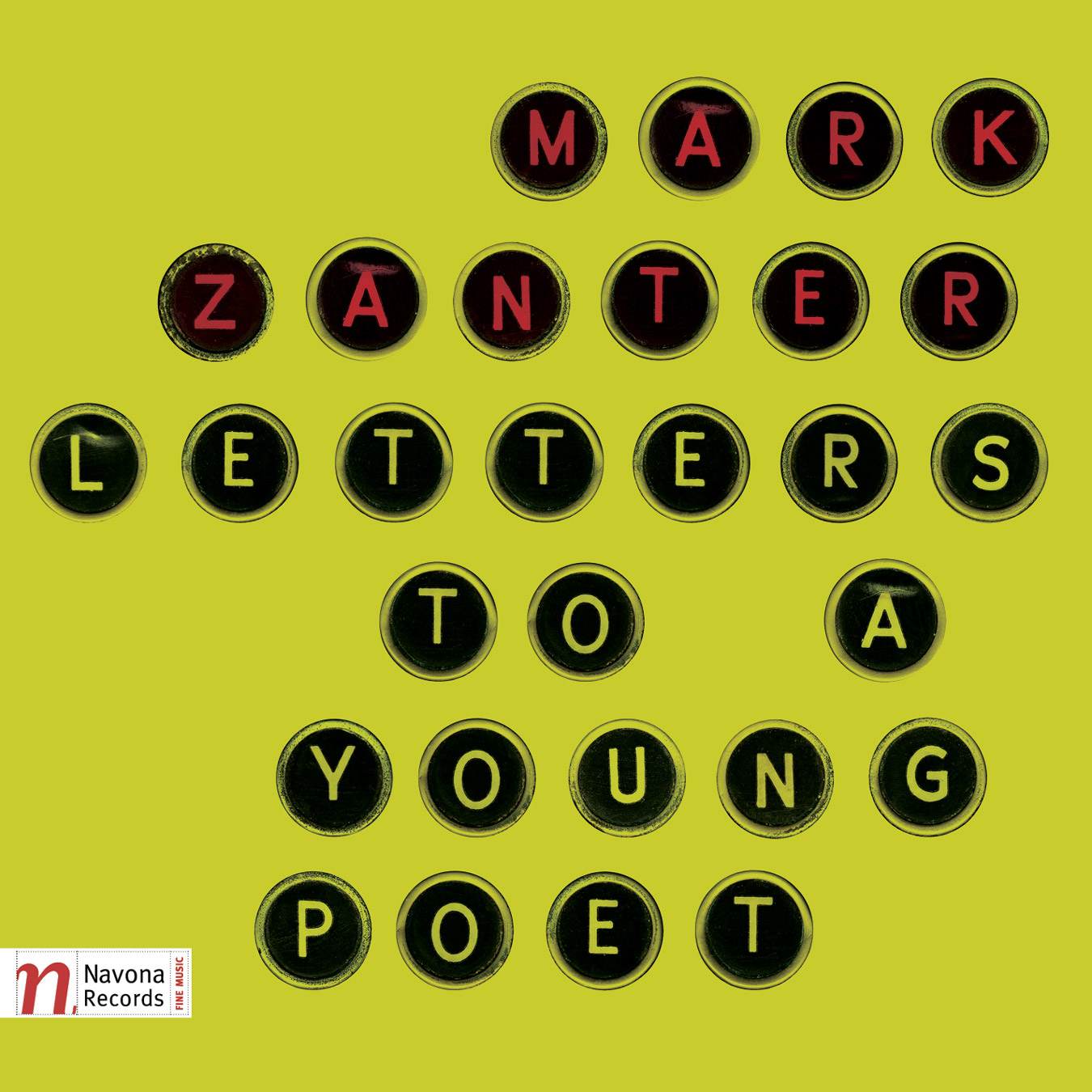 Letters to a young poet - Mark Zanter - Album Cover
