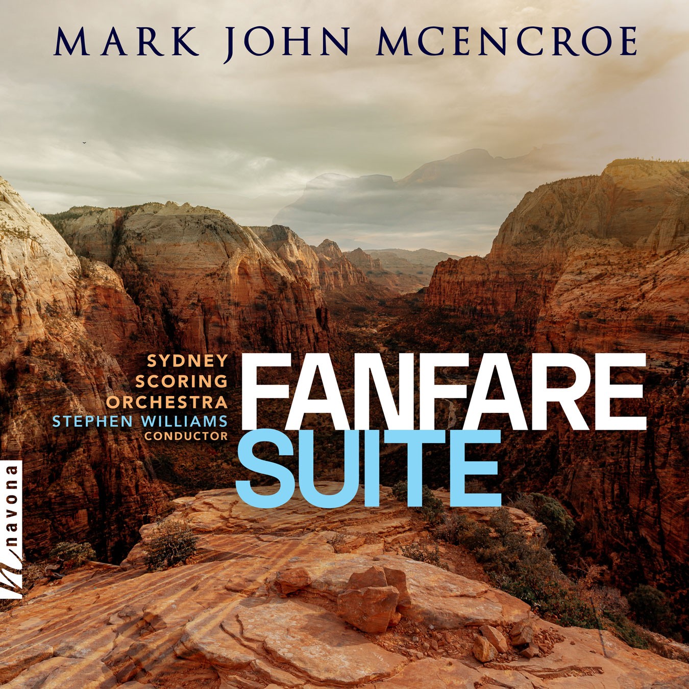 FANFARE SUITE - Mark John McEncroe - album cover