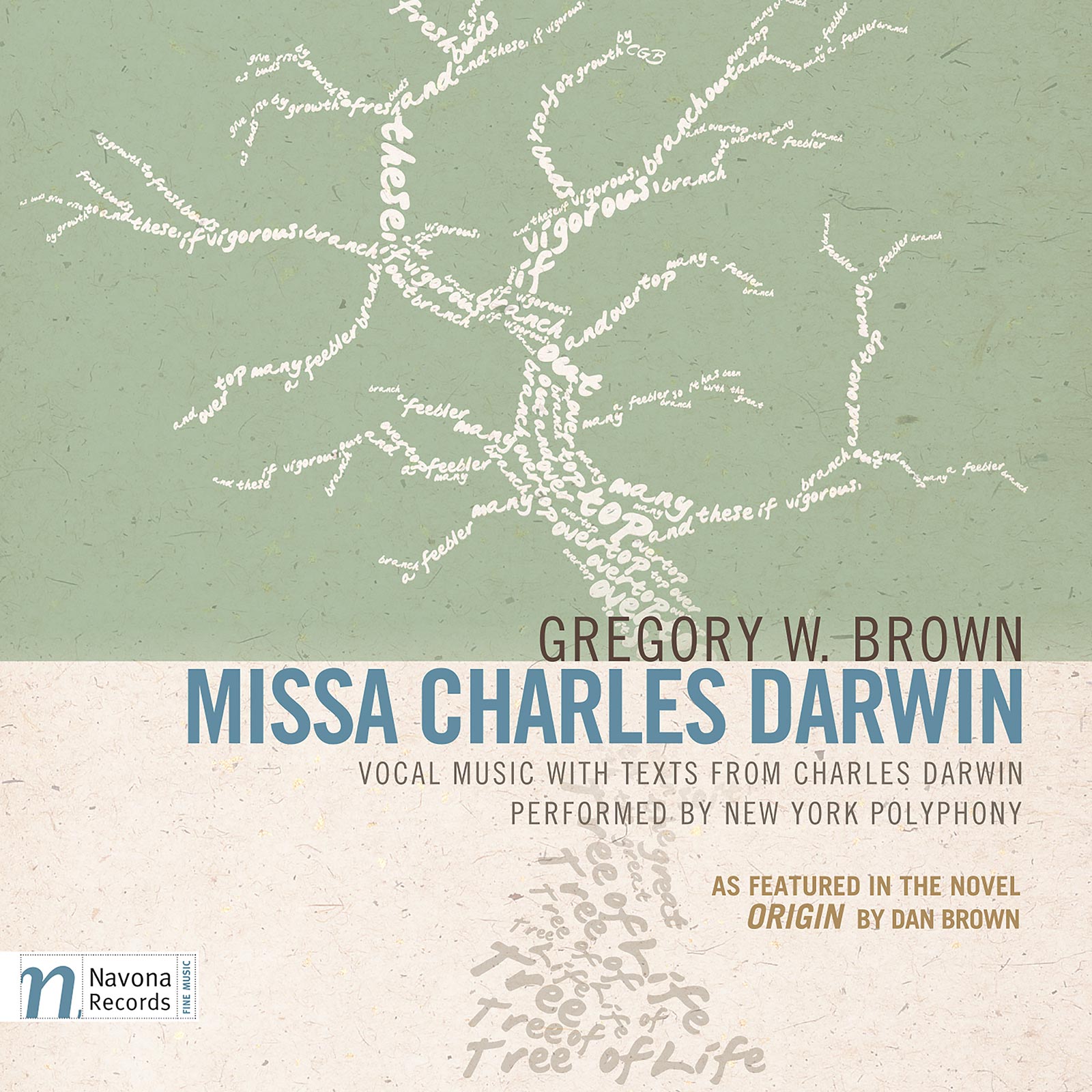 MISSA CHARLES DARWIN - Album Cover