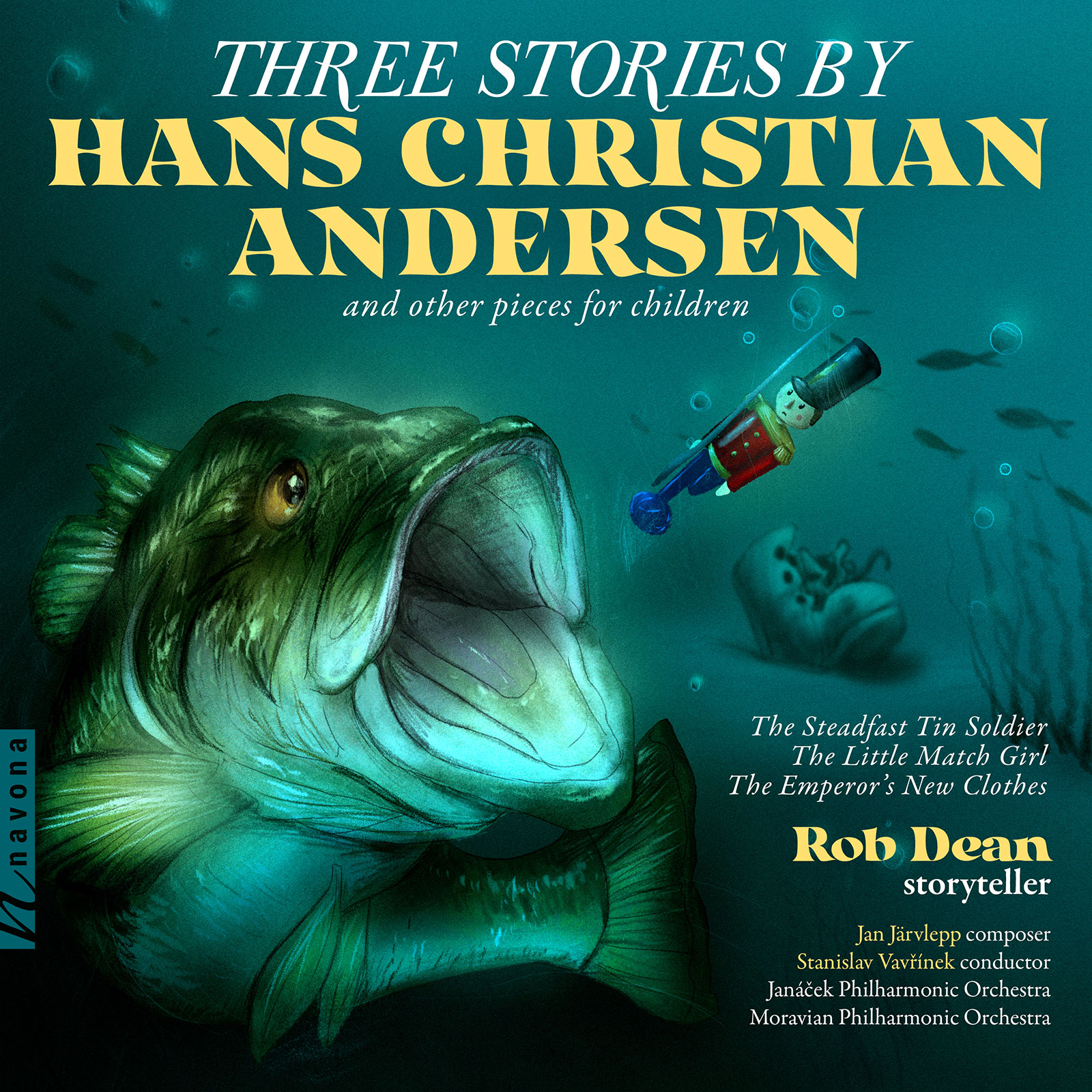 THREE STORIES BY HANS CHRISTIAN ANDERSEN - Album Cover
