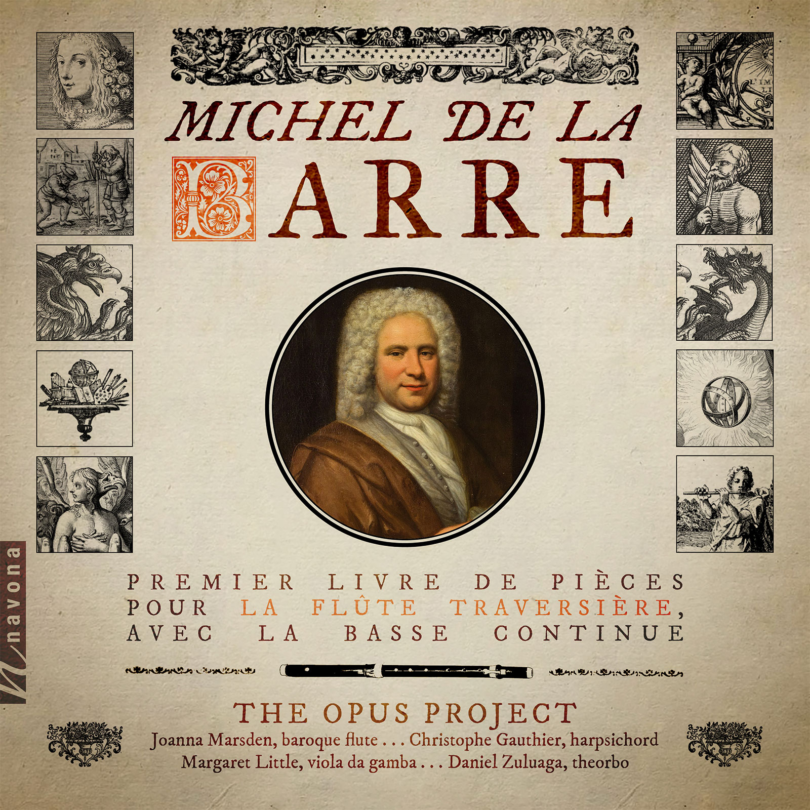 MICHEL DE LA BARRE - Album Cover