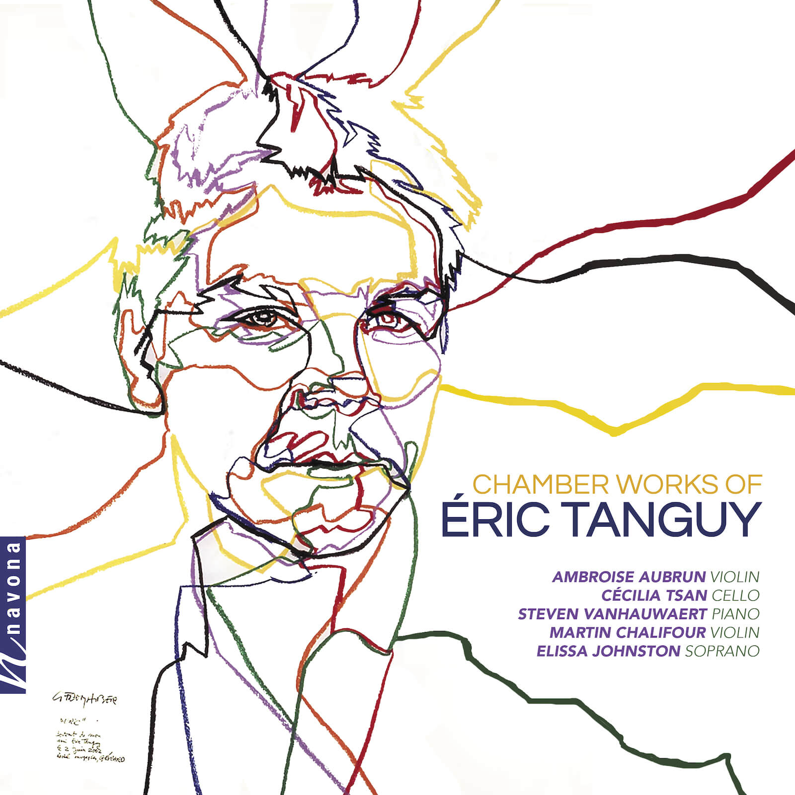 CHAMBER WORKS OF ÉRIC TANGUY - Album Cover
