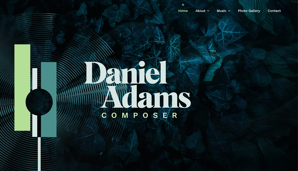 Daniel Adams website