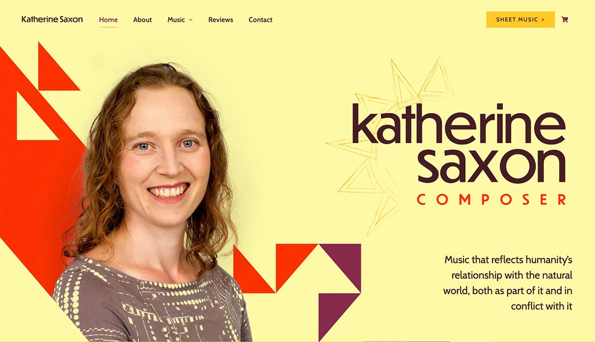 Katherine Saxon website
