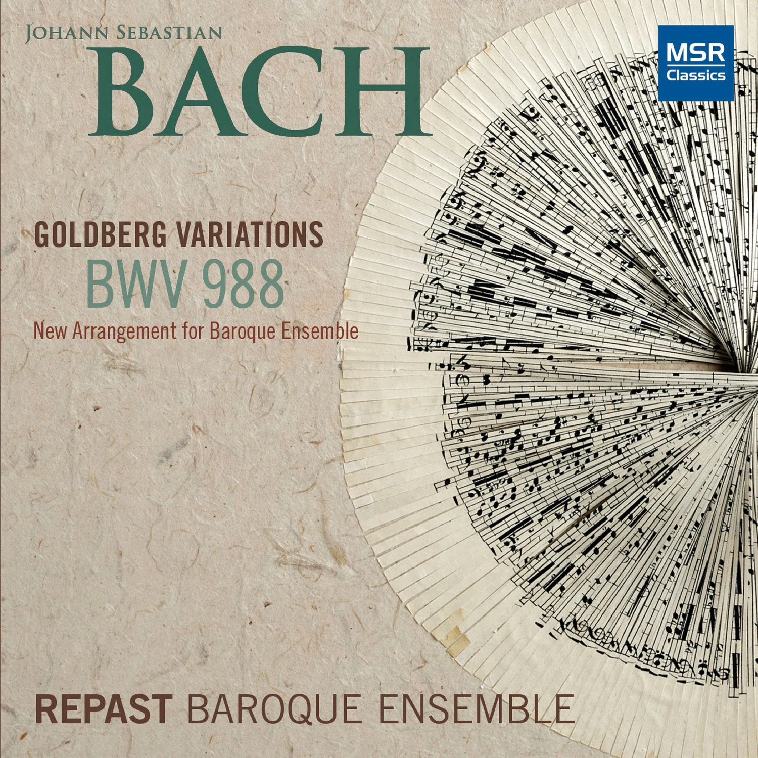 J.S. BACH: GOLDBERG VARIATIONS, BWV 988 (ARRANGED FOR BAROQUE ENSEMBLE)